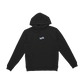 Sweat à capuche noir yeux