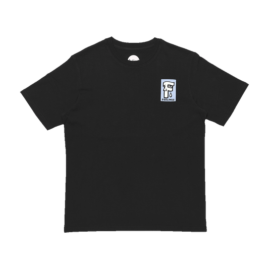 T-shirt visage noir
