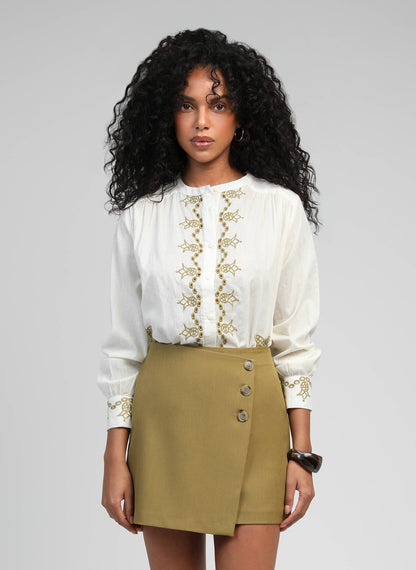 Chemise Stevania Blanche