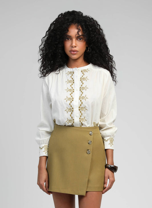 Chemise Stevania Blanche