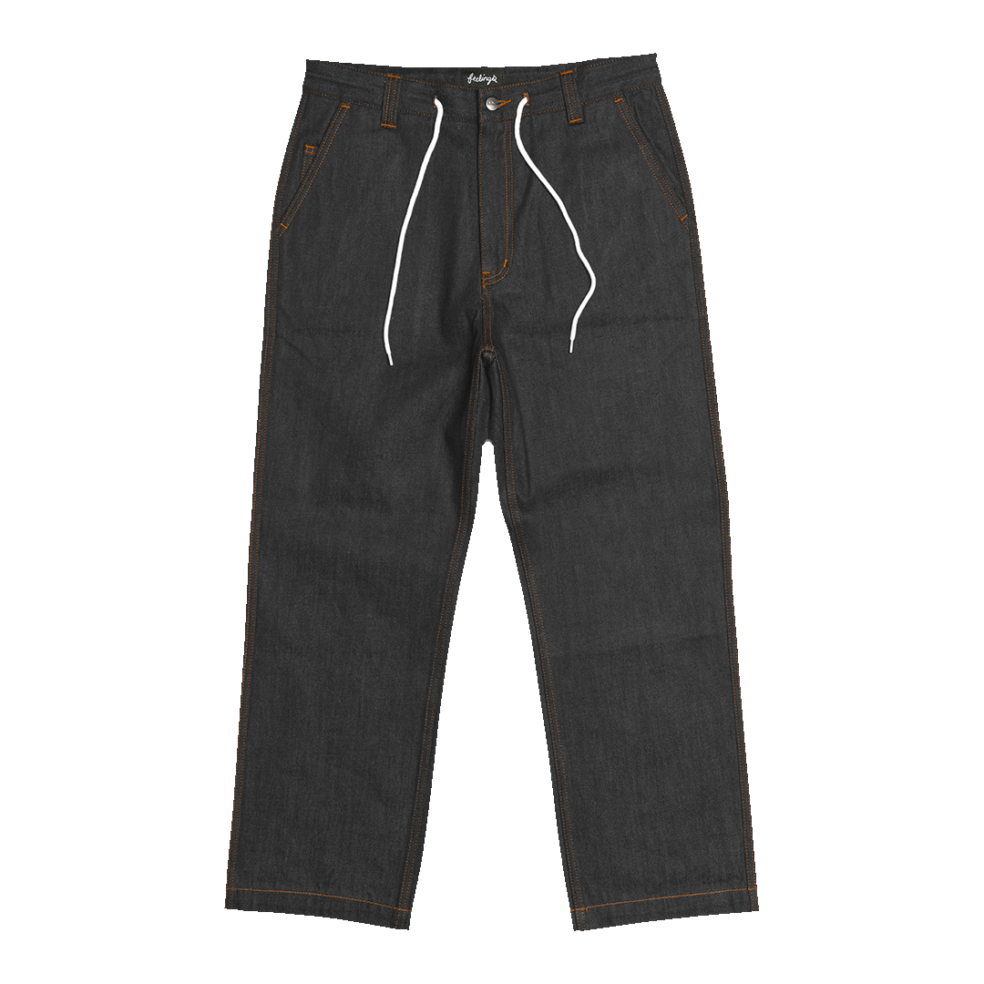 Pantalon Maker en denim brut