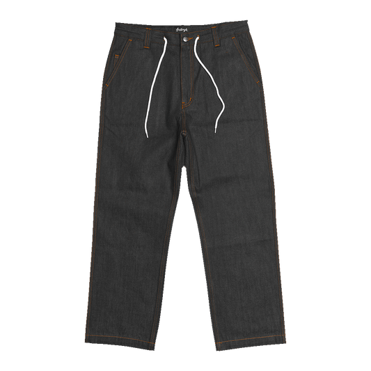 Pantalon Maker en denim brut