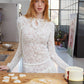 Haut Blanc en Dentelle Cupid