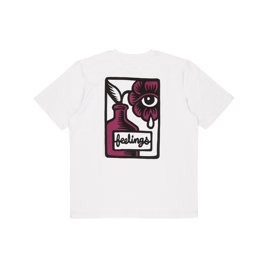 T-shirt Fleur Blanc