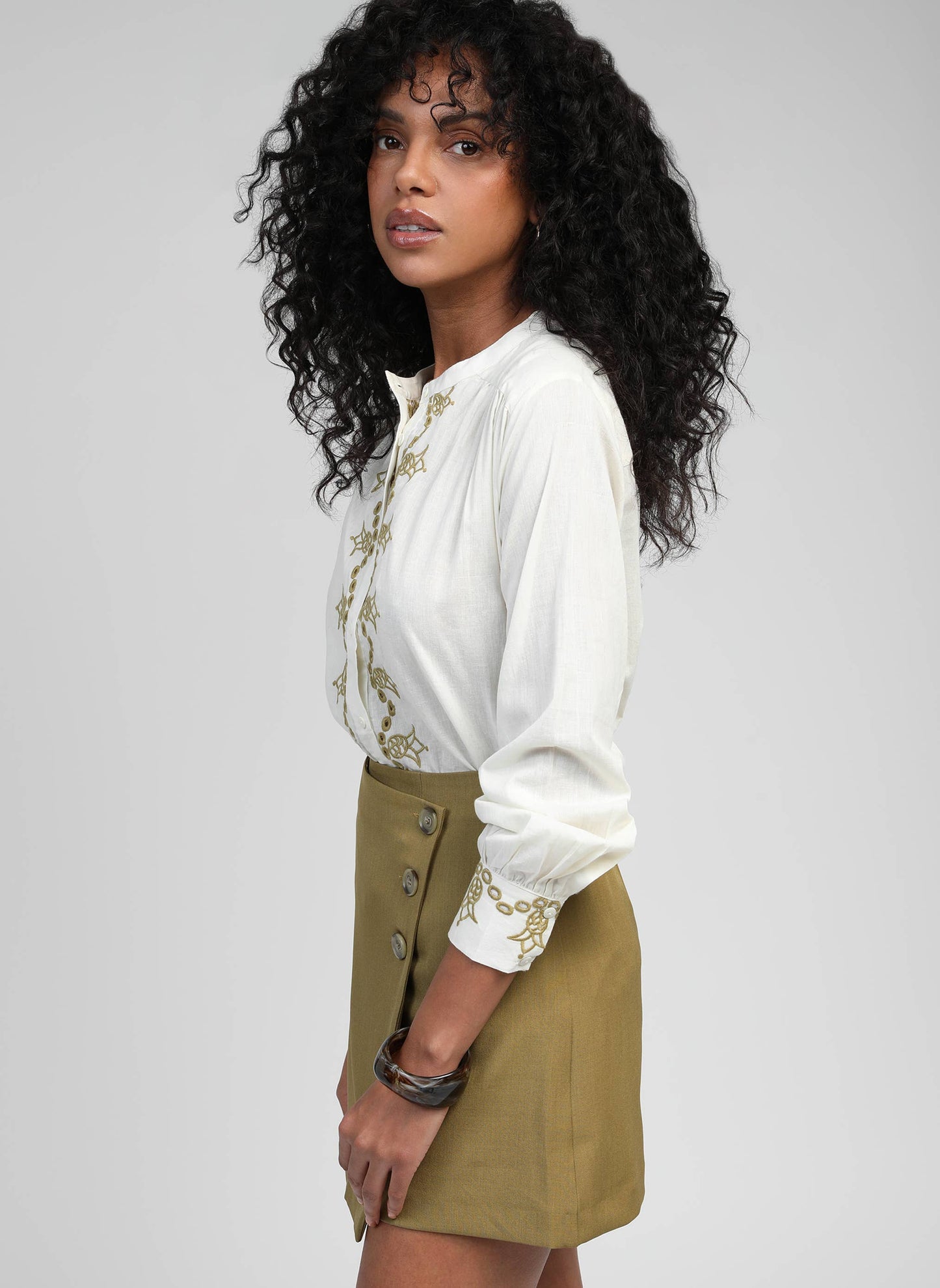 Chemise Stevania Blanche