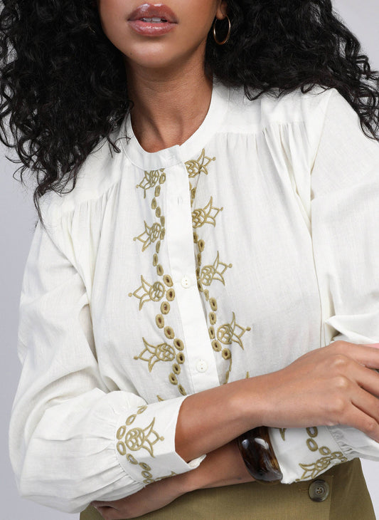 Chemise Stevania Blanche